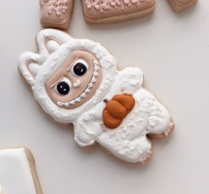 Labubu Pumpkin Cookie