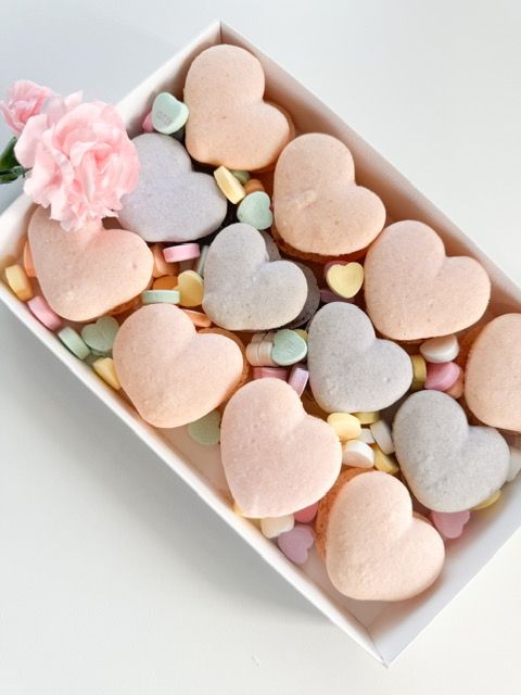 Heart Shaped Macarons