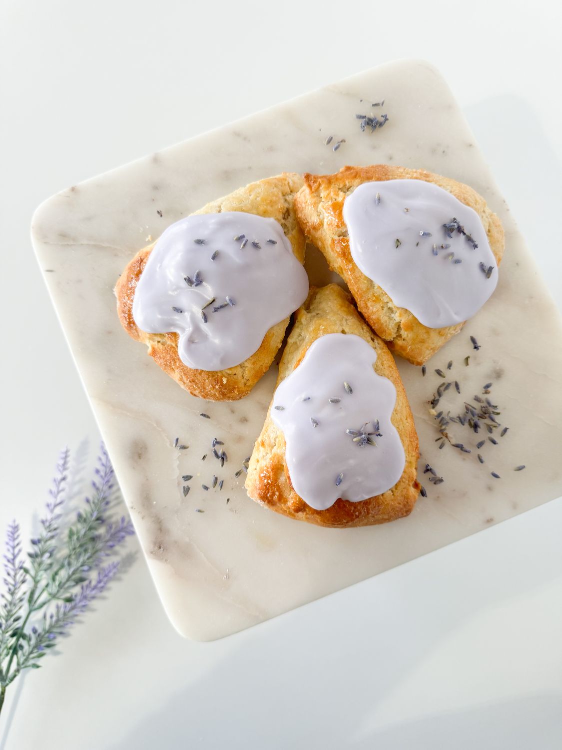 Lemon Lavender Scones