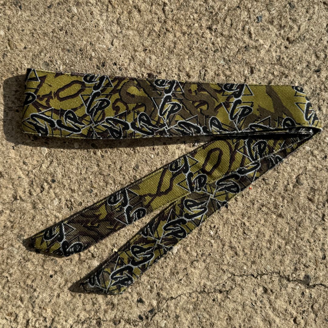 Brown/Olive 12oz Denim Headband