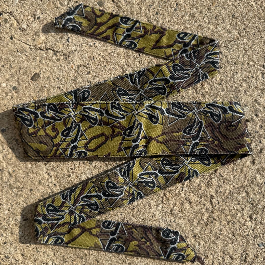 Brown/Olive 12oz Denim Headband