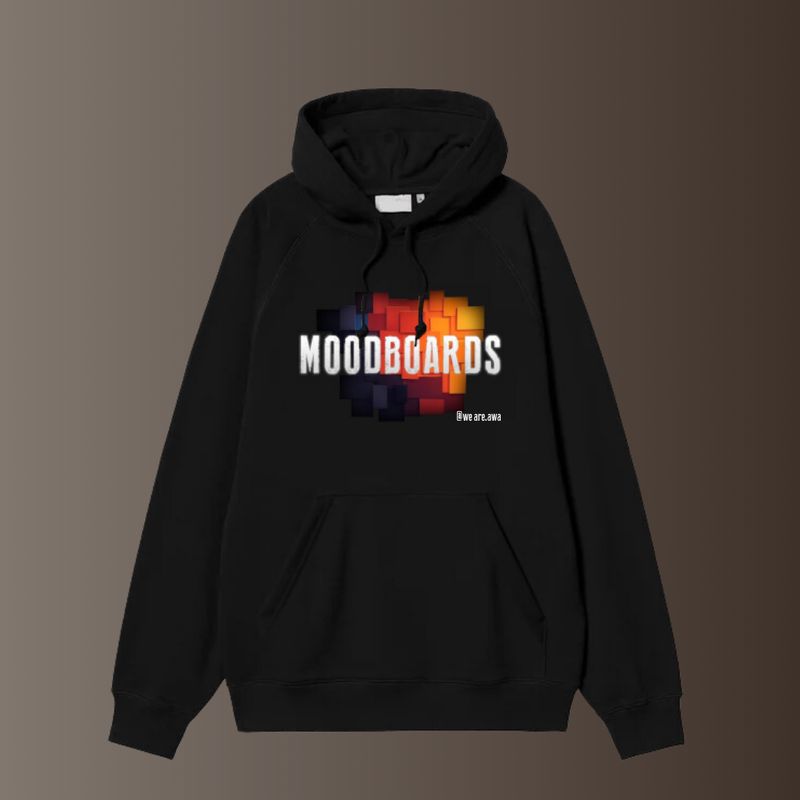SUDADERA UNISEX "MOODBOARDS"