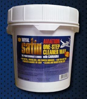 Garry's Royal Satin Aviation ONE STEP Cleaner Wax (1 Gallon)
