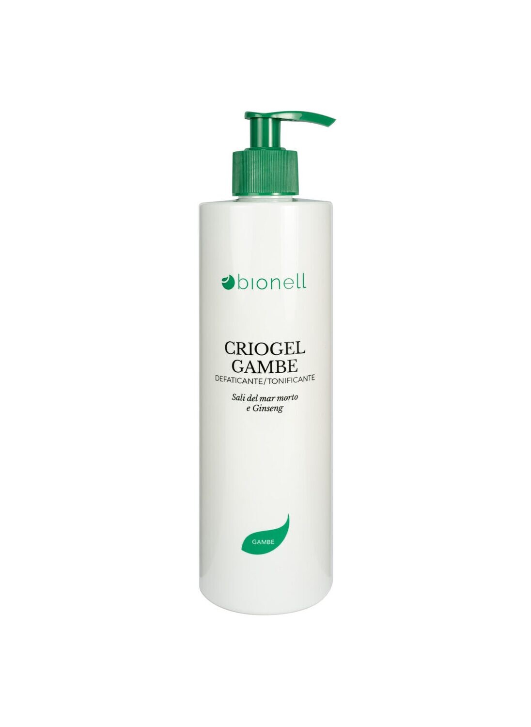 Criogel Gambe Defaticante con sali del mar morto e ginseng