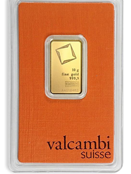 VALCAMBI BAR 10GM
