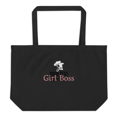 Girl Boss,cowgirl motif Tote bag