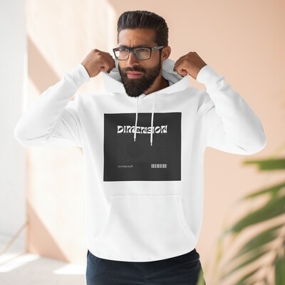 Three-Panel Fleece Hoodie