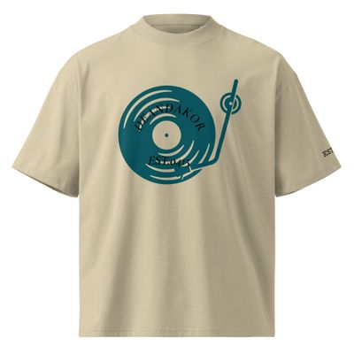 DEANDAKOR organic oversized high neck t-shirt