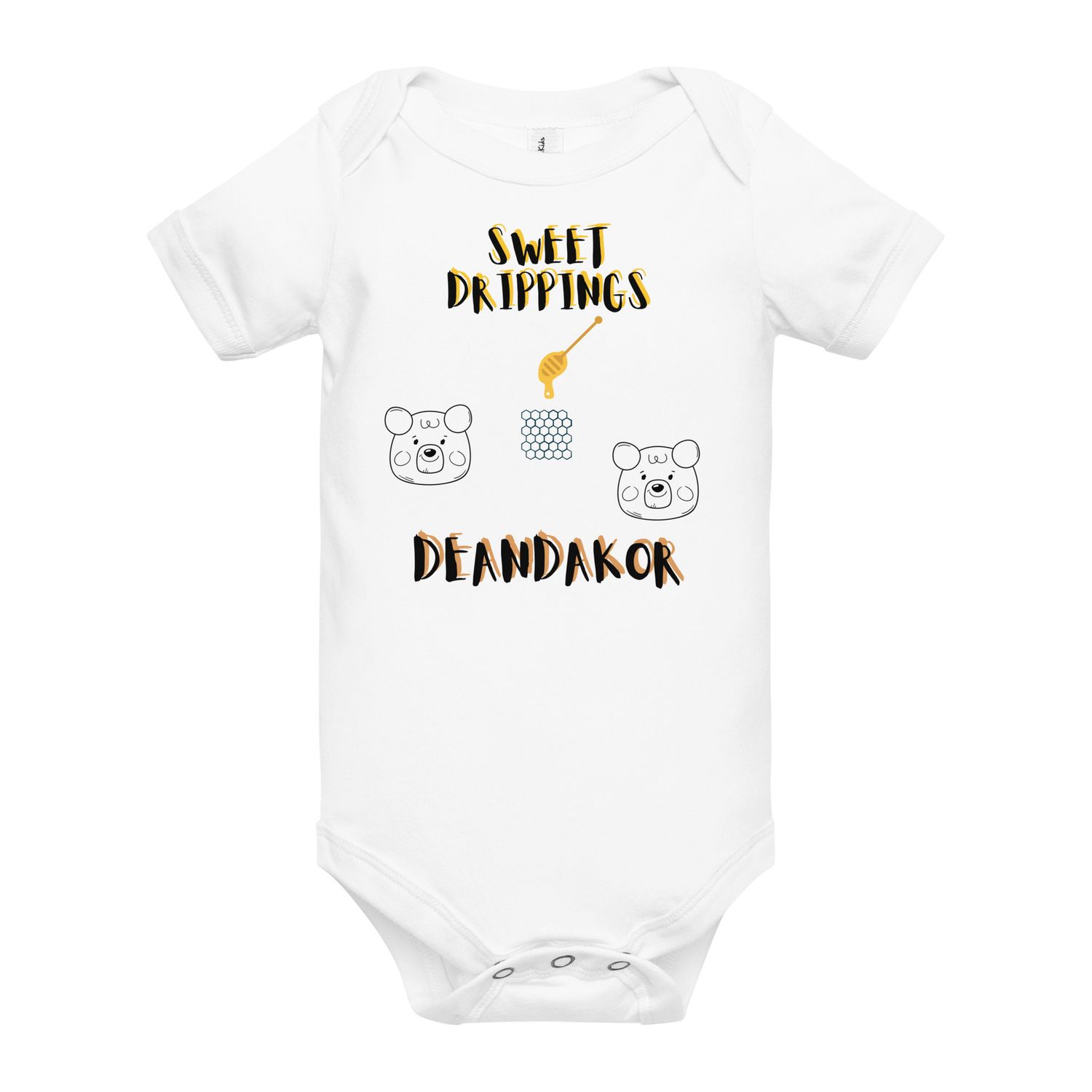DEANDAKOR Baby short sleeve one piece