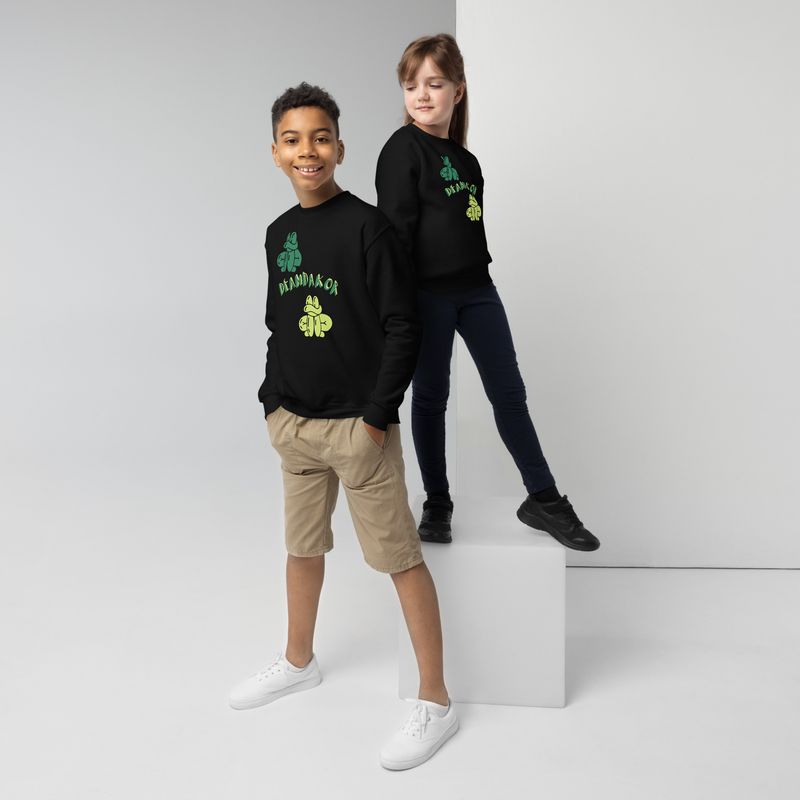 DEANDAKOR Youth crewneck sweatshirt