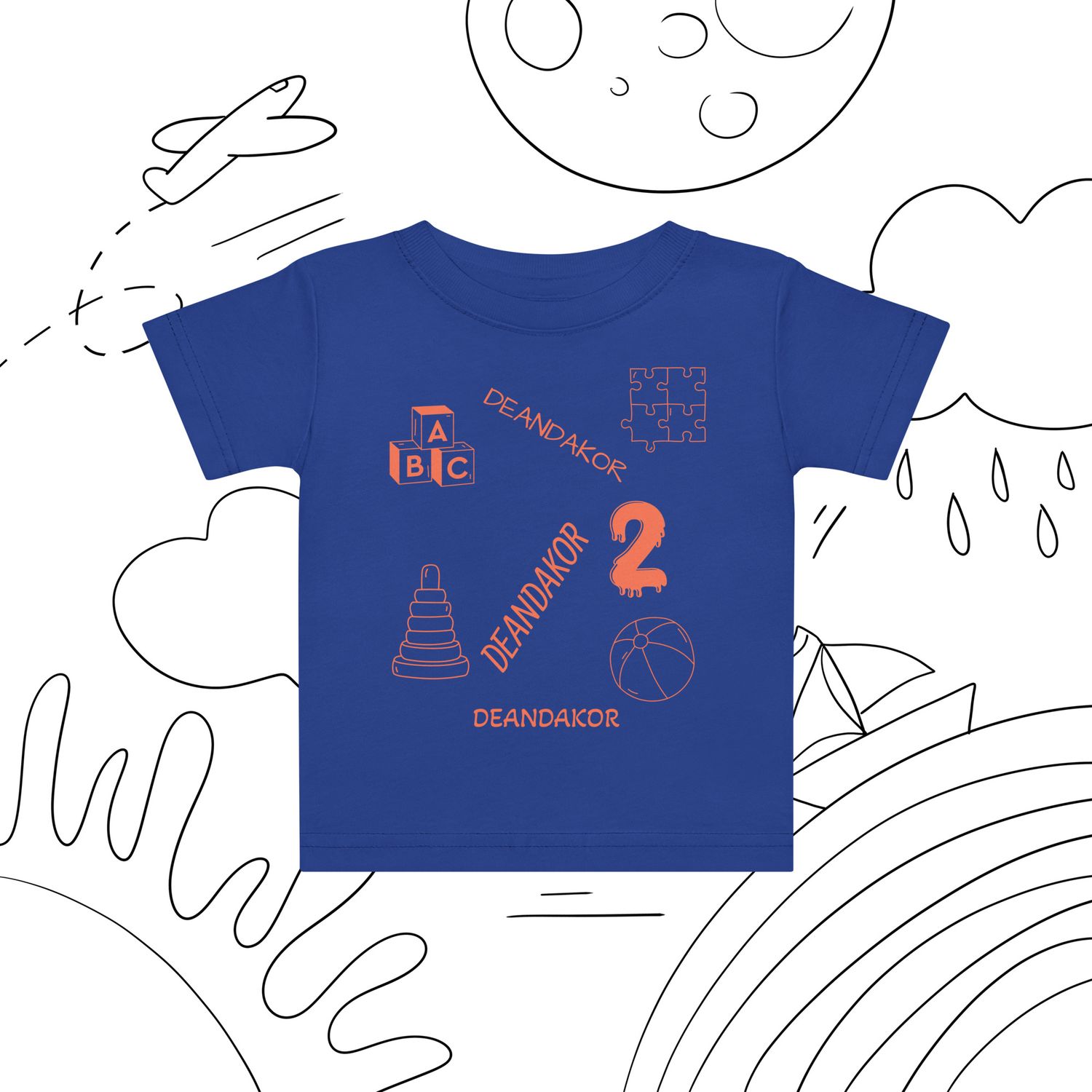 DEANDAKOR Baby jersey t-shirt