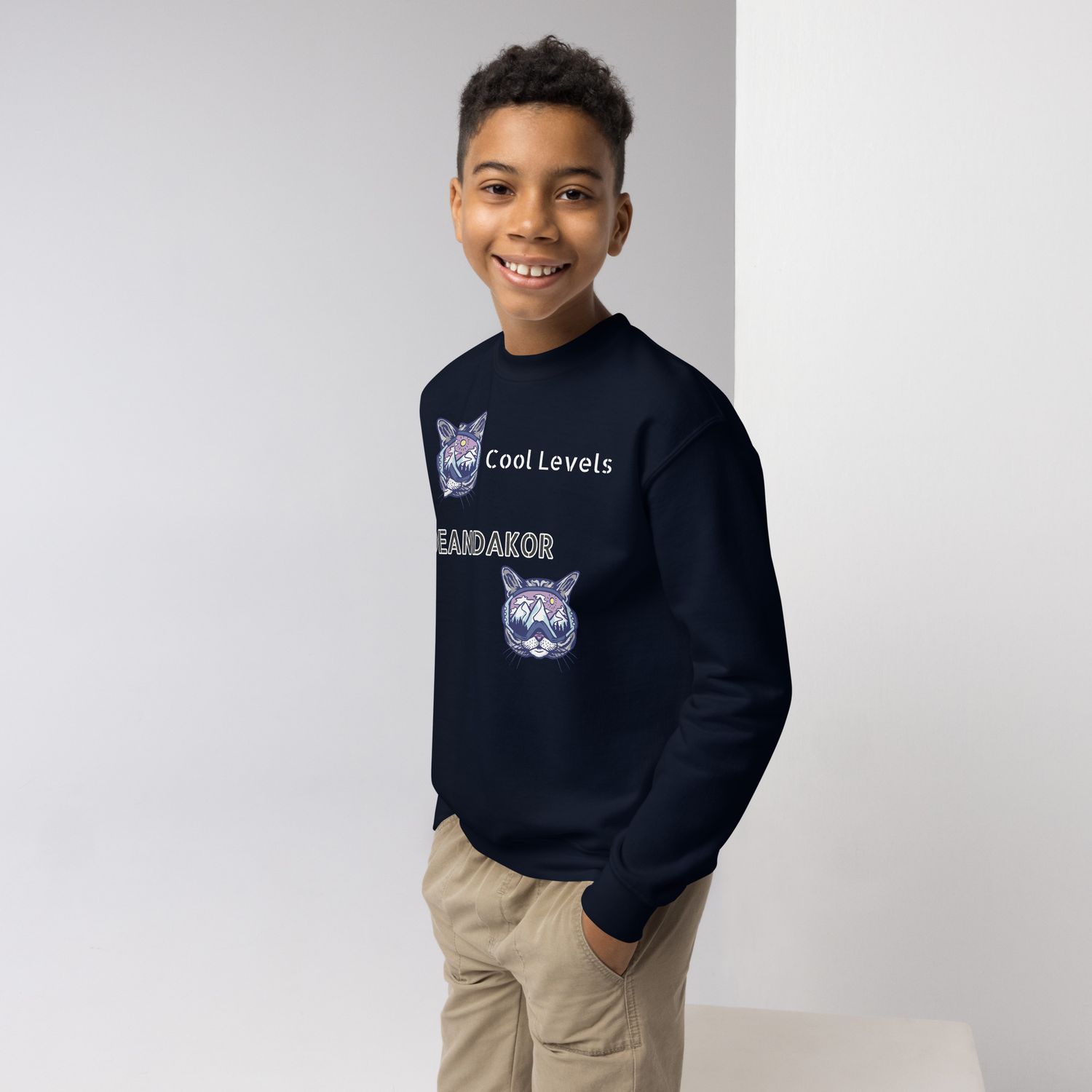 DEANDAKOR Youth crewneck sweatshirt