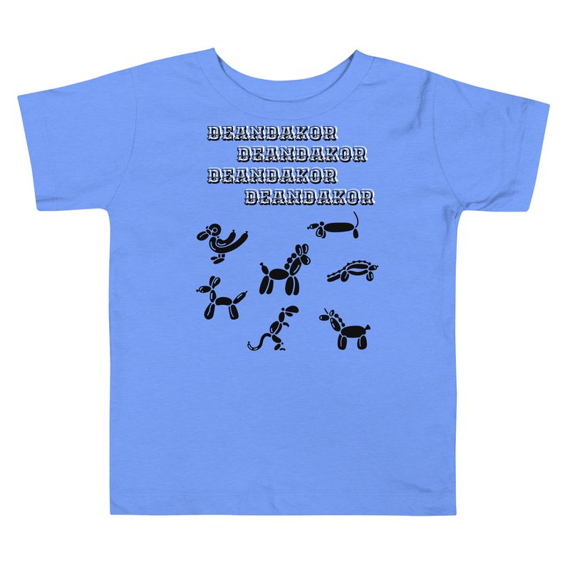 DEANDAKOR Toddler Short Sleeve Tee