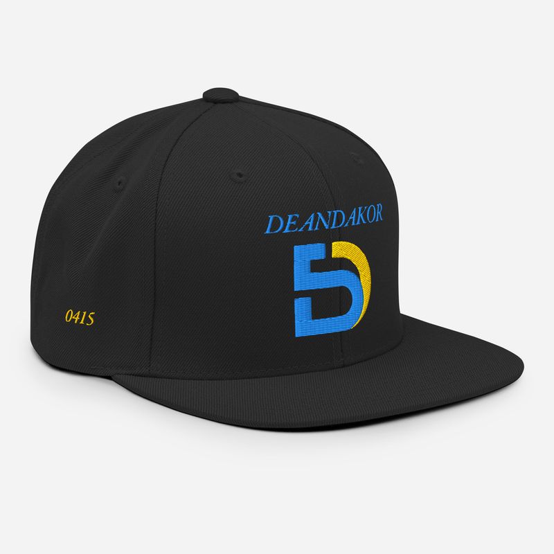 DEANDAKOR Snapback Hat