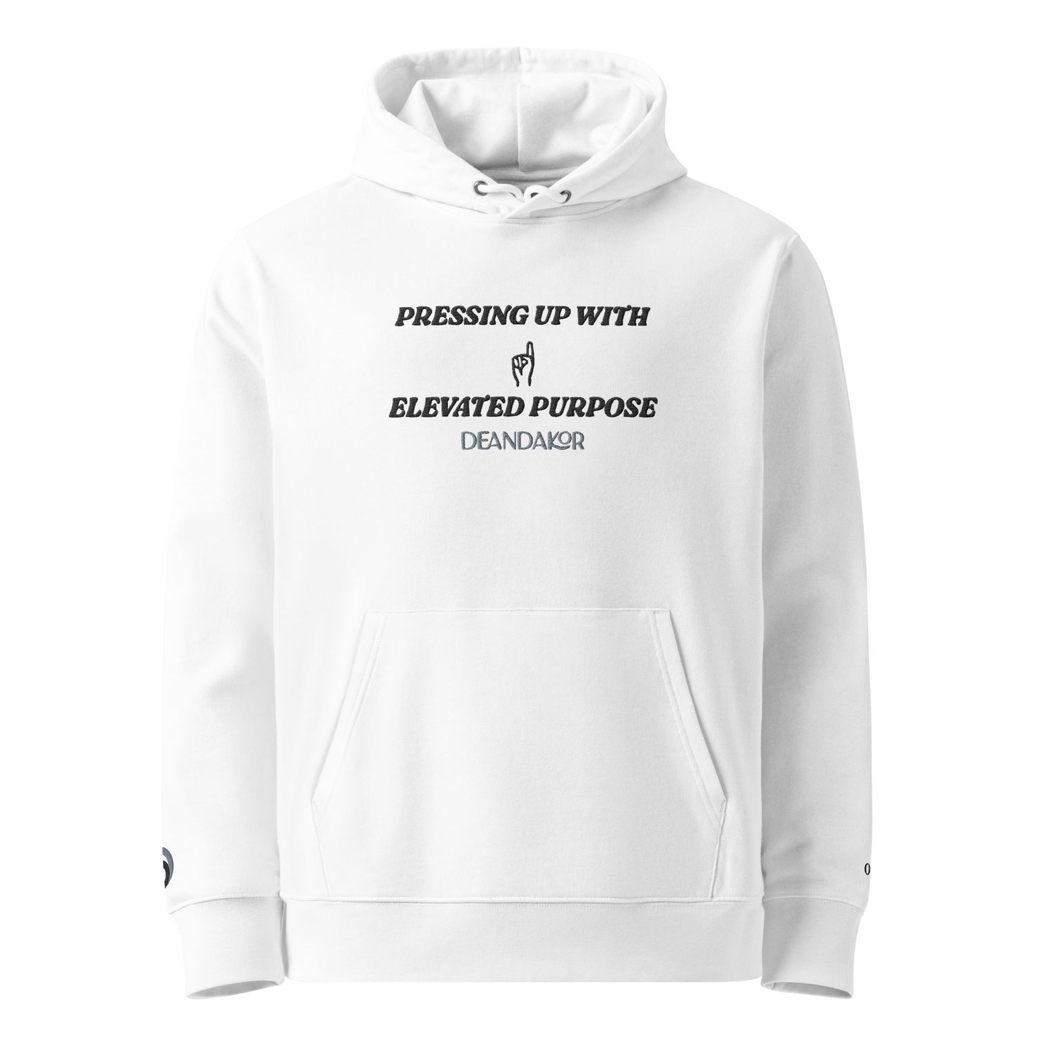 DEANDAKOR essential organic hoodie