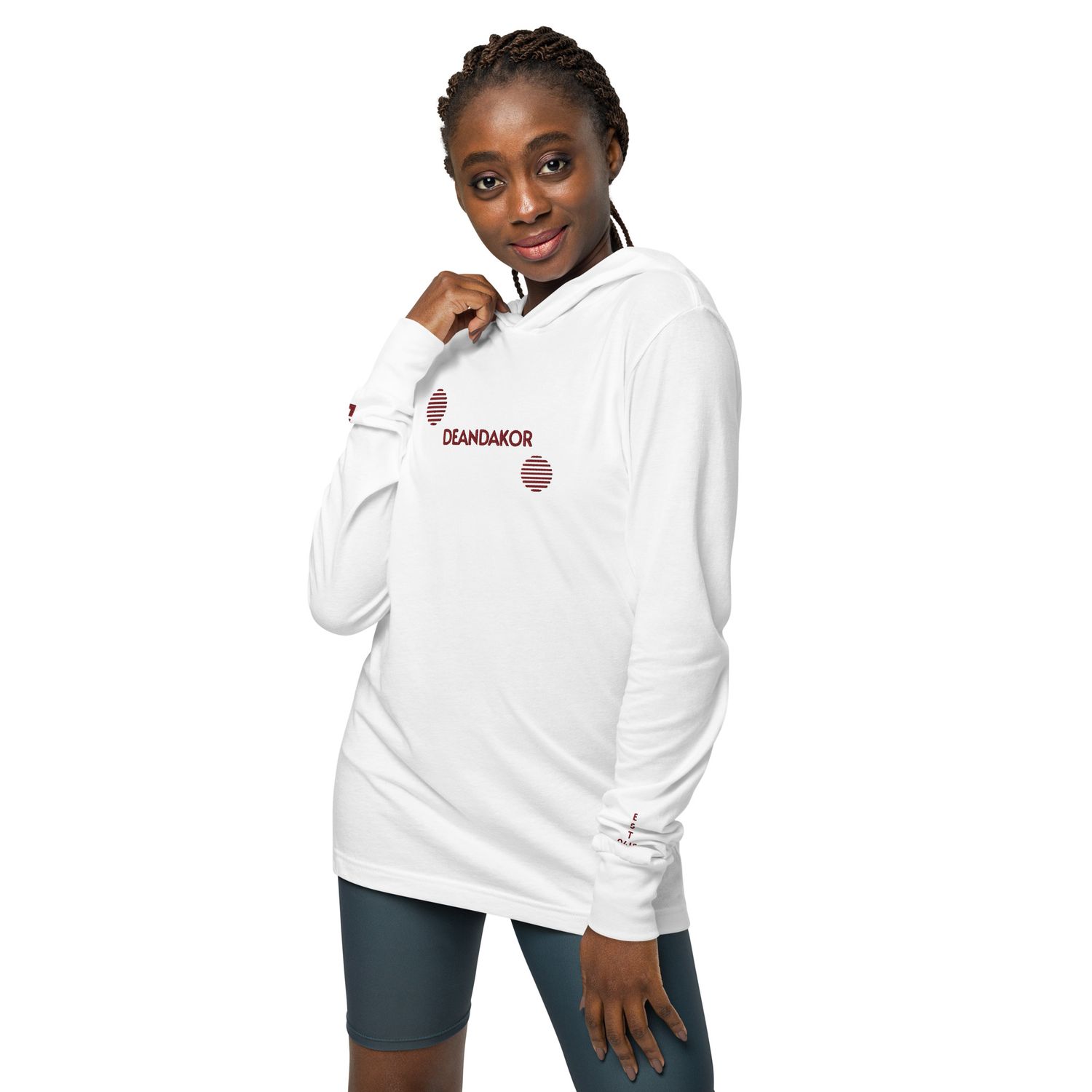 DEANDAKOR Hooded long-sleeve tee