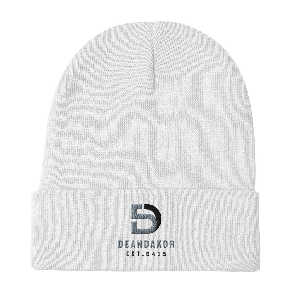 Men's Embroidered Beanie