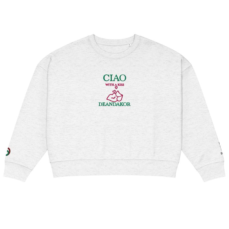 DEANDAKOR Women’s organic crew neck sweatshirt