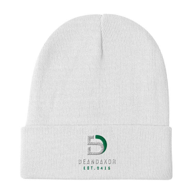 Embroidered Beanie