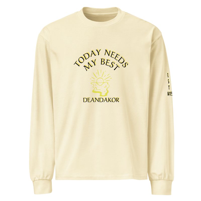 DEANDAKOR Premium heavyweight long sleeve shirt