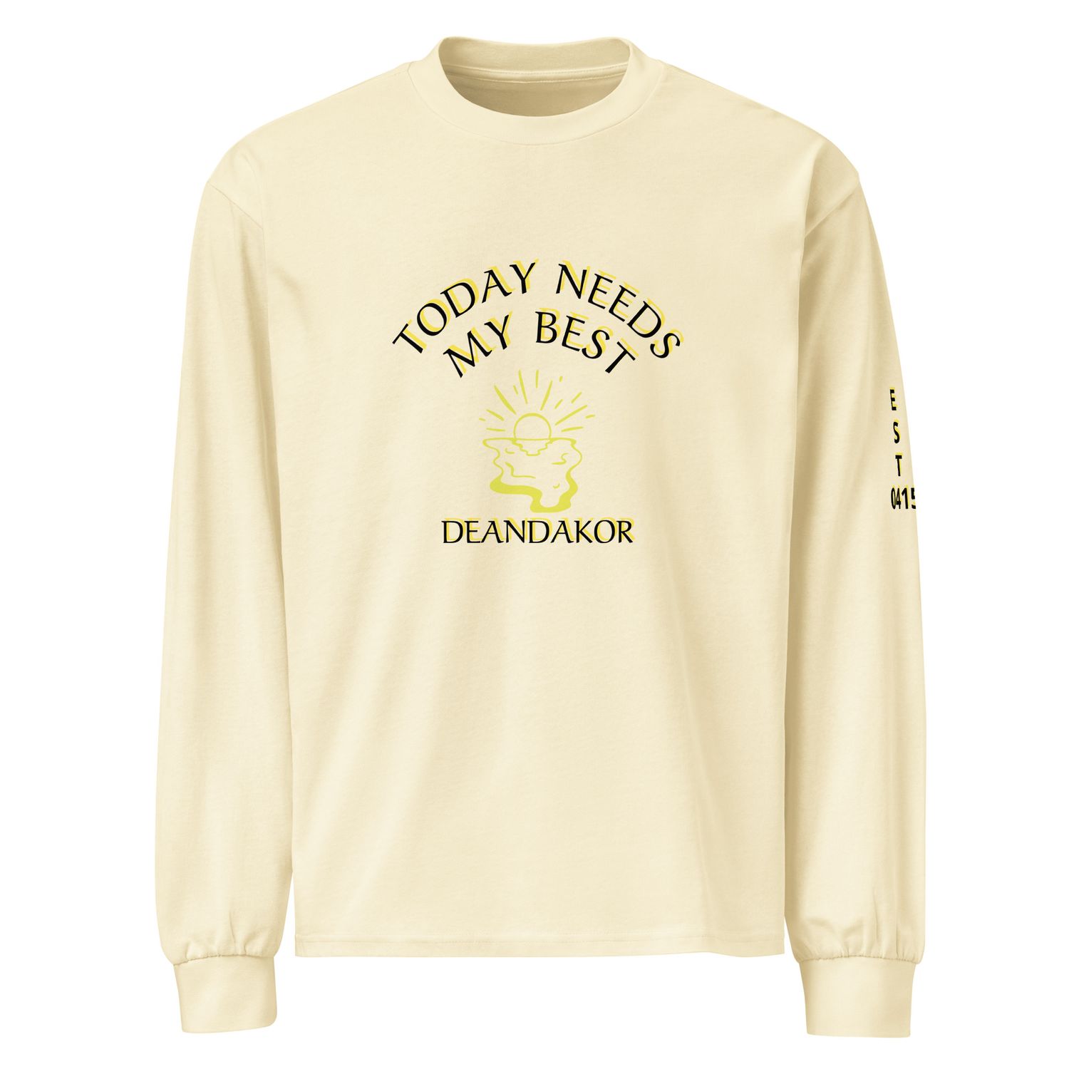 DEANDAKOR Premium heavyweight long sleeve shirt