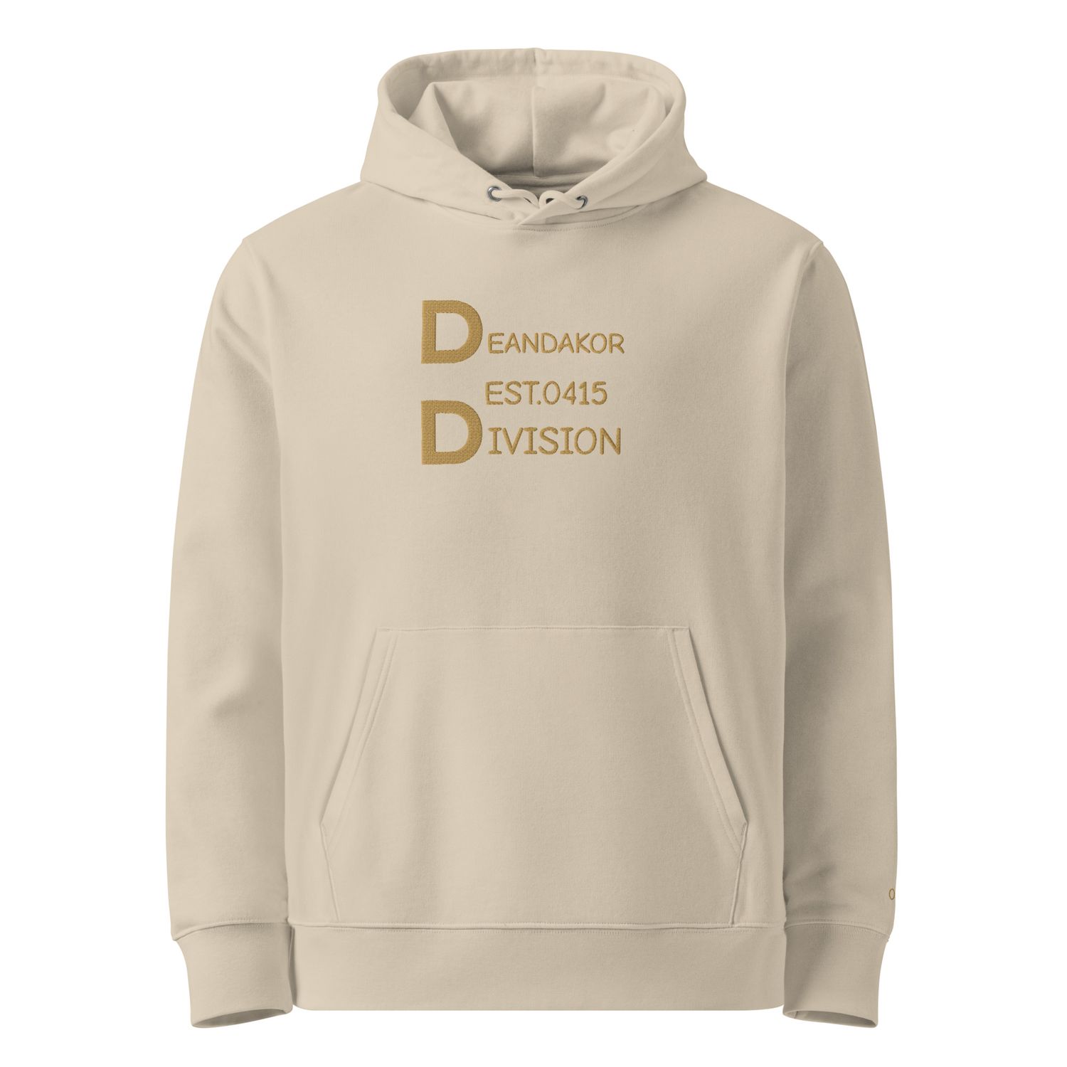 DEANDAKOR essential organic hoodie