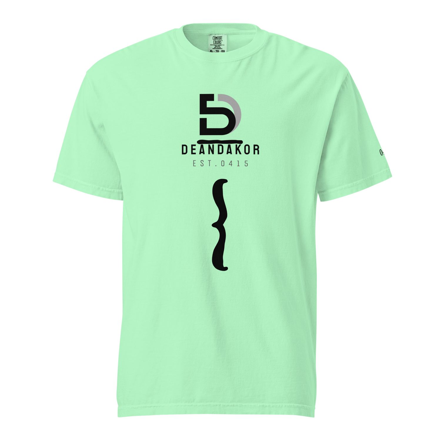 DEANDAKOR garment-dyed heavyweight t-shirt