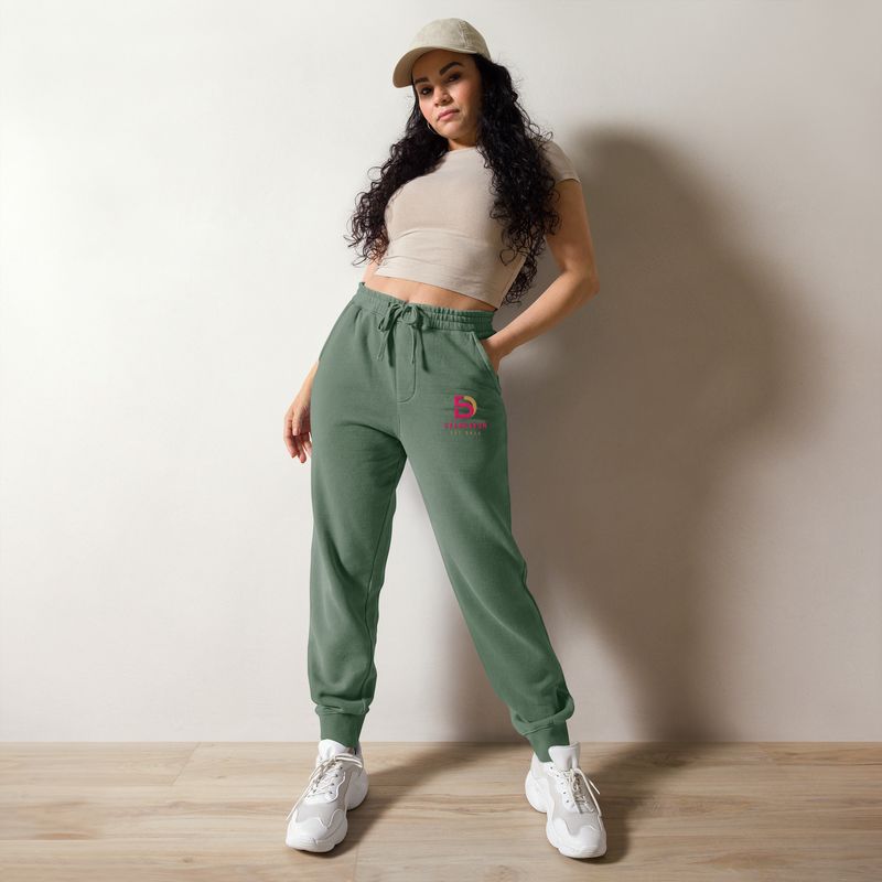 DEANDAKOR pigment-dyed sweatpants