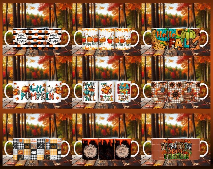 Fall Mug 11 or 15 ounce