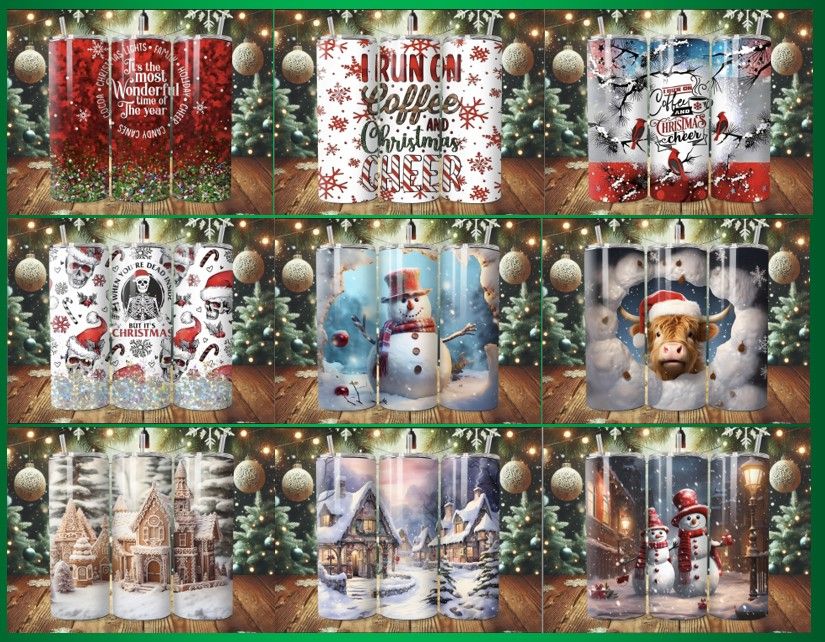 Christmas Spirit 20 ounce Tumbler