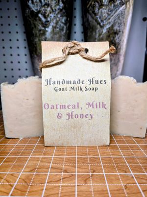 Oatmeal, Milk &amp; Honey- Goat Milk Soap