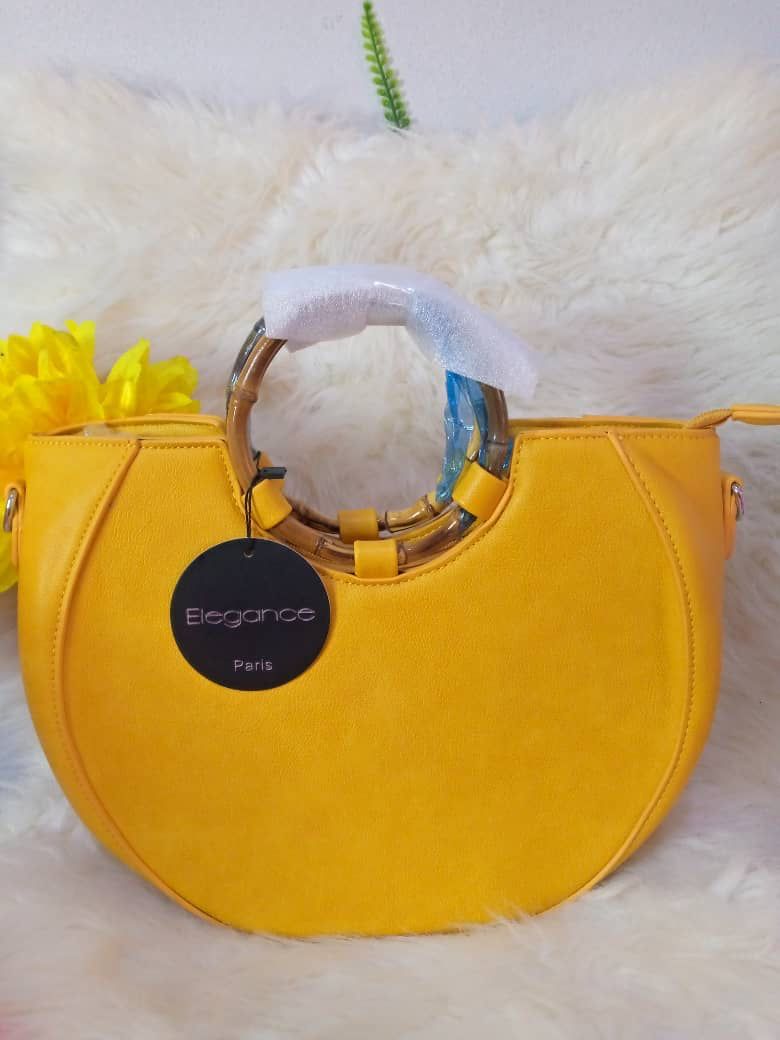 Sac à main_Elegance- (jaune)