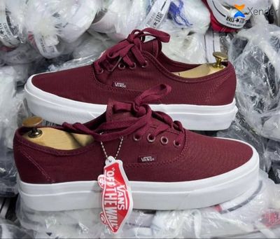 VANS_ Rouge bordeaux