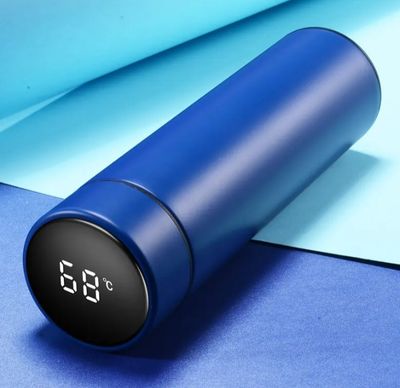 Gourde isotherme intelligente_ affichage par LED