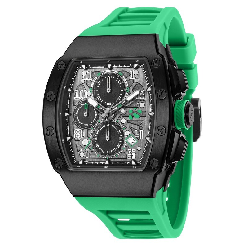 THE RENNSPORT CHRONO BLACK GREEN