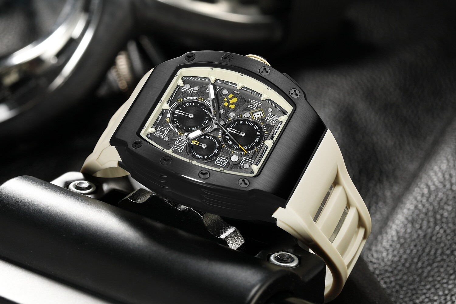 RENNSPORT CHRONO BLACK WHITE