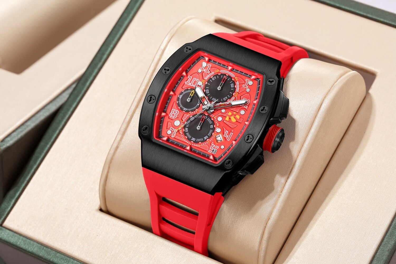 RENNSPORT CHRONO BLACK RED