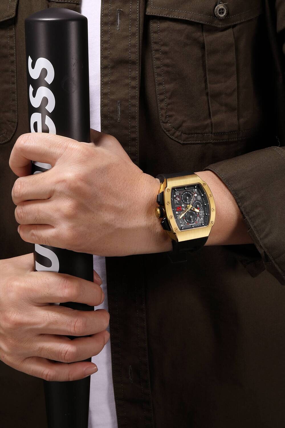 RENNSPORT CHRONO GOLD BLACK