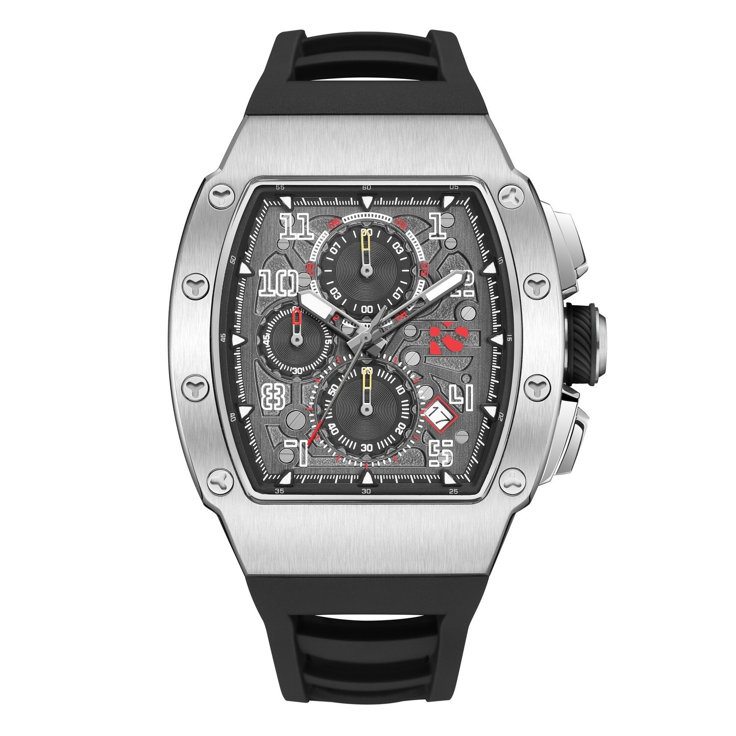 RENNSPORT CHRONO SILVER BLACK