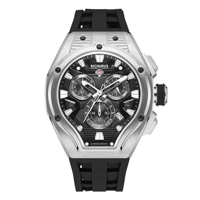 AVIATOR CHRONO RS2 SILVER