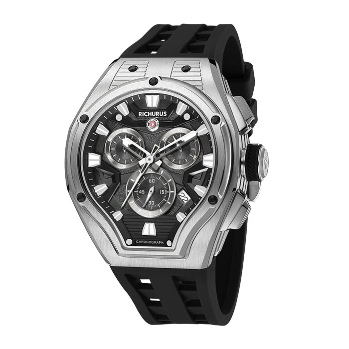 AVIATOR CHRONO RS2 SILVER