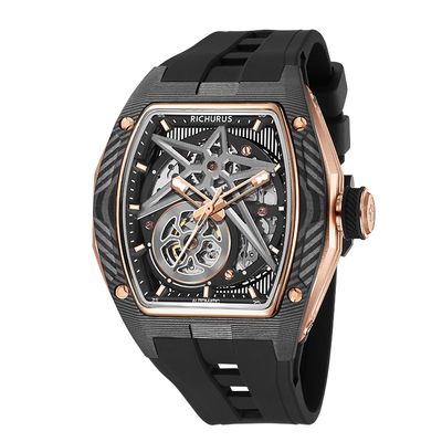 CARBON FIBER AUTOMATIC RS9108 ROSEGOLD