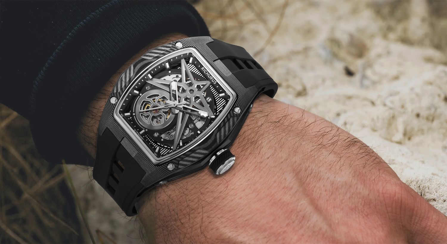 CARBON FIBER AUTOMATIC RS9108 BLACK