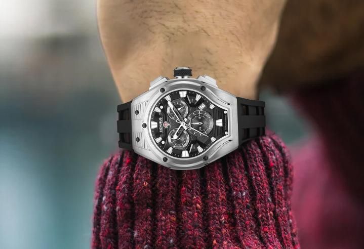 AVIATOR CHRONO RS2 SILVER
