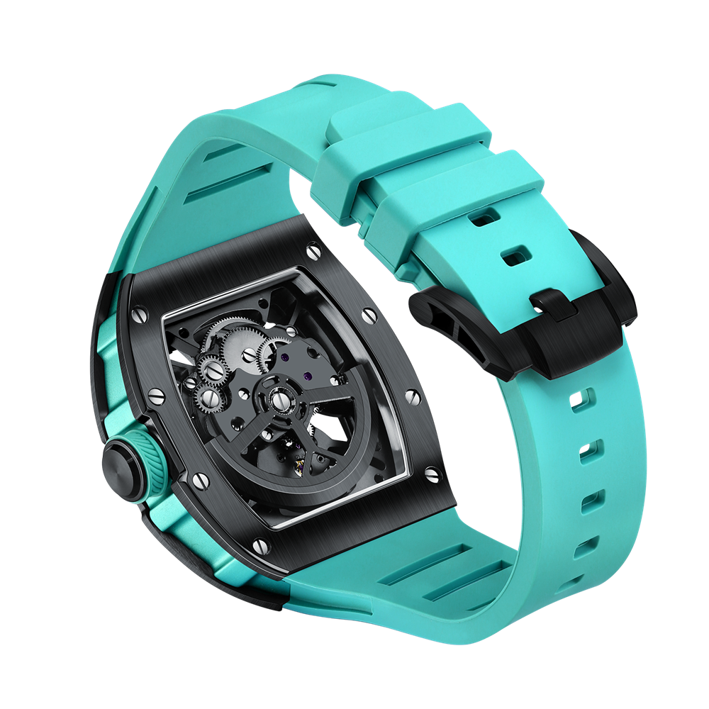 SKELETON 11 AUTOMATIC LIGHT BLUE