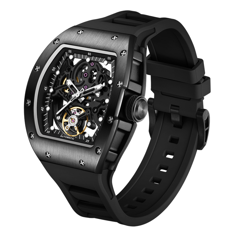 SKELETON 12 AUTOMATIC FULL BLACK