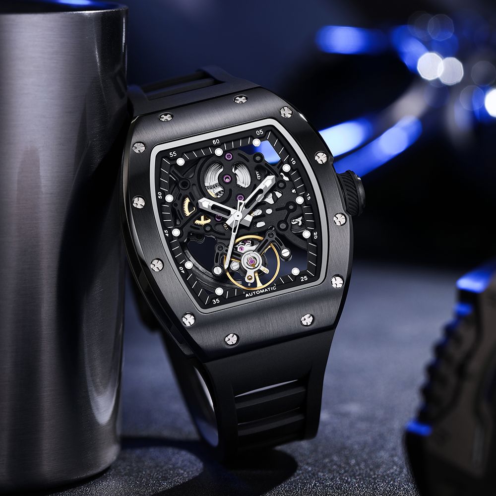 SKELETON 12 AUTOMATIC FULL BLACK