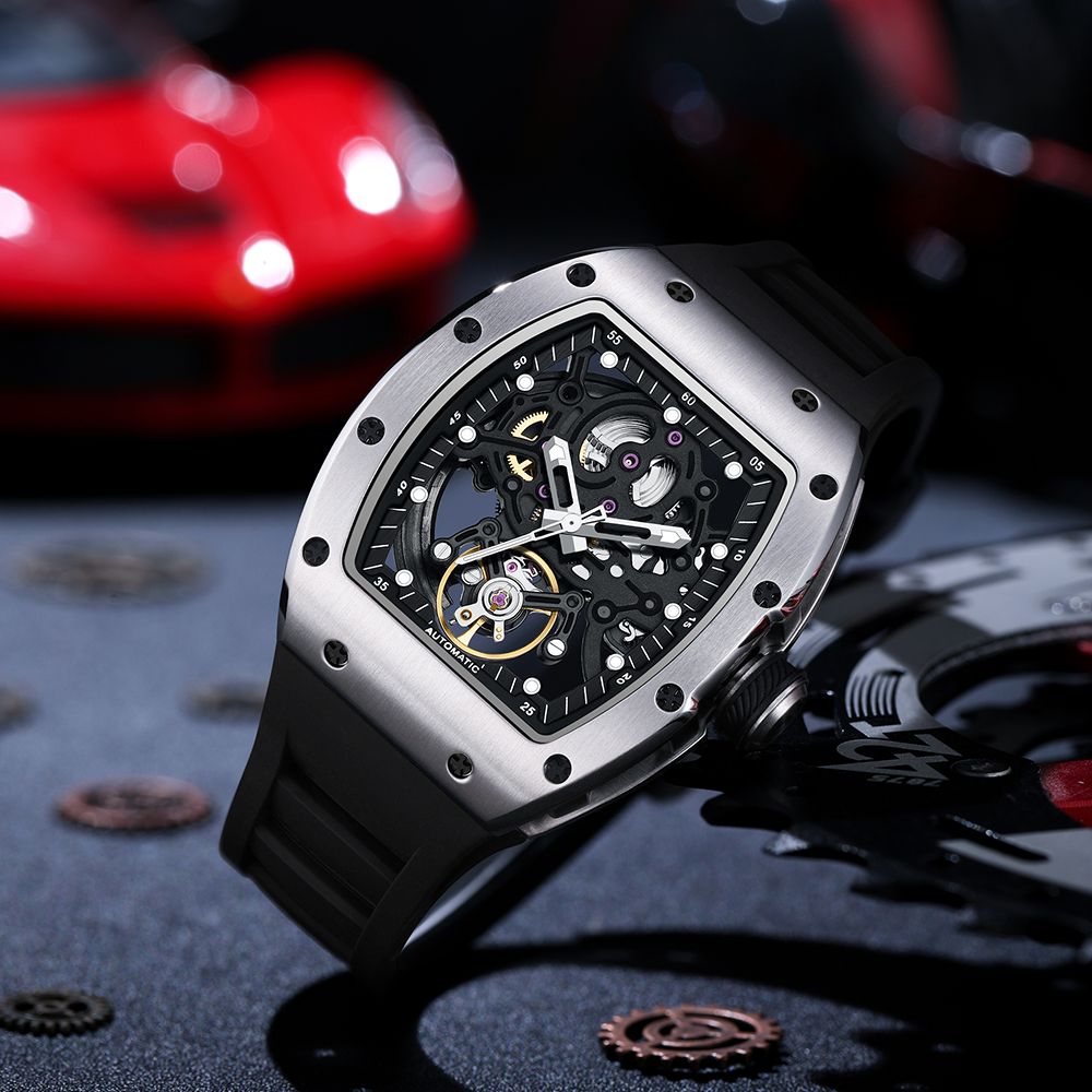 SKELETON 12 AUTOMATIC SILVER