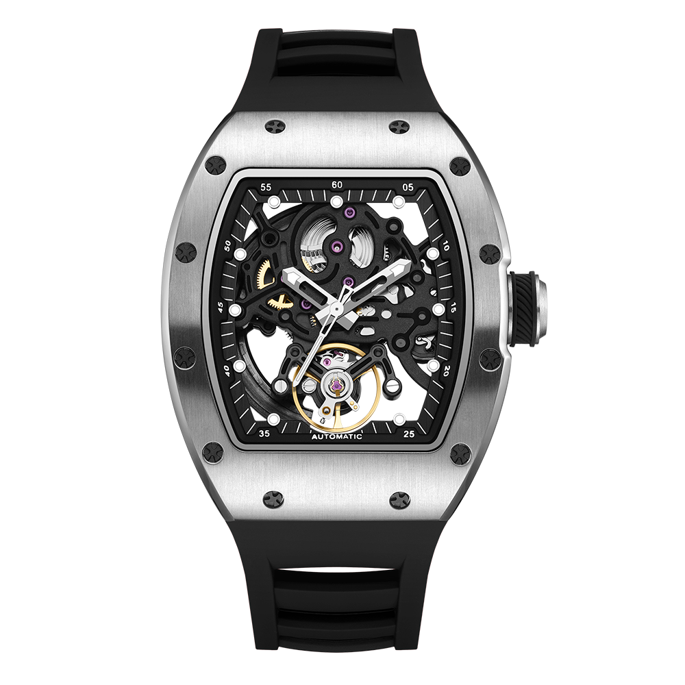 SKELETON 12 AUTOMATIC SILVER