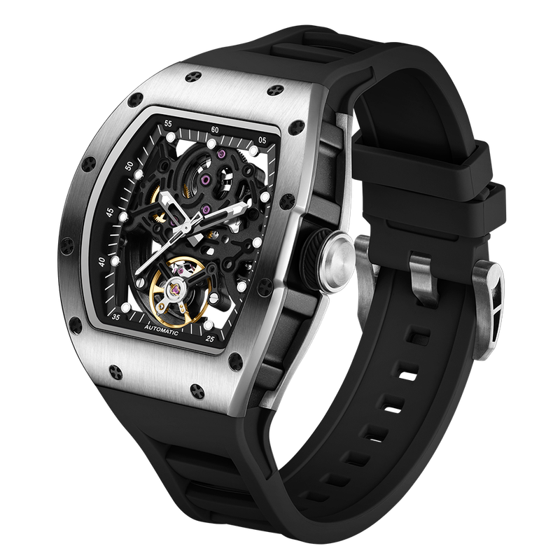 SKELETON 12 AUTOMATIC SILVER